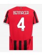 AC Milan Ismael Bennacer #4 Kotipaita 2024-25 Lyhythihainen